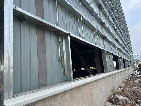 浙江金華榮達外墻泄爆墻